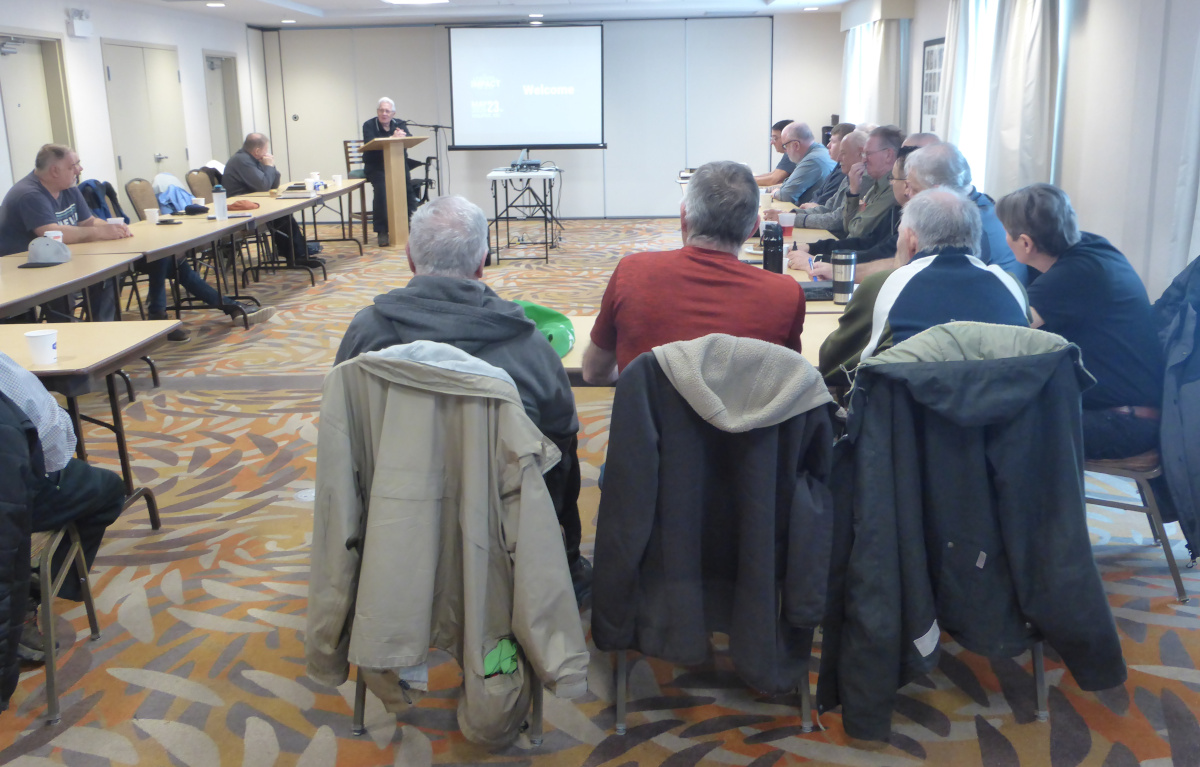 Men attending, our March 2026 Men's Breakfast Gathering.